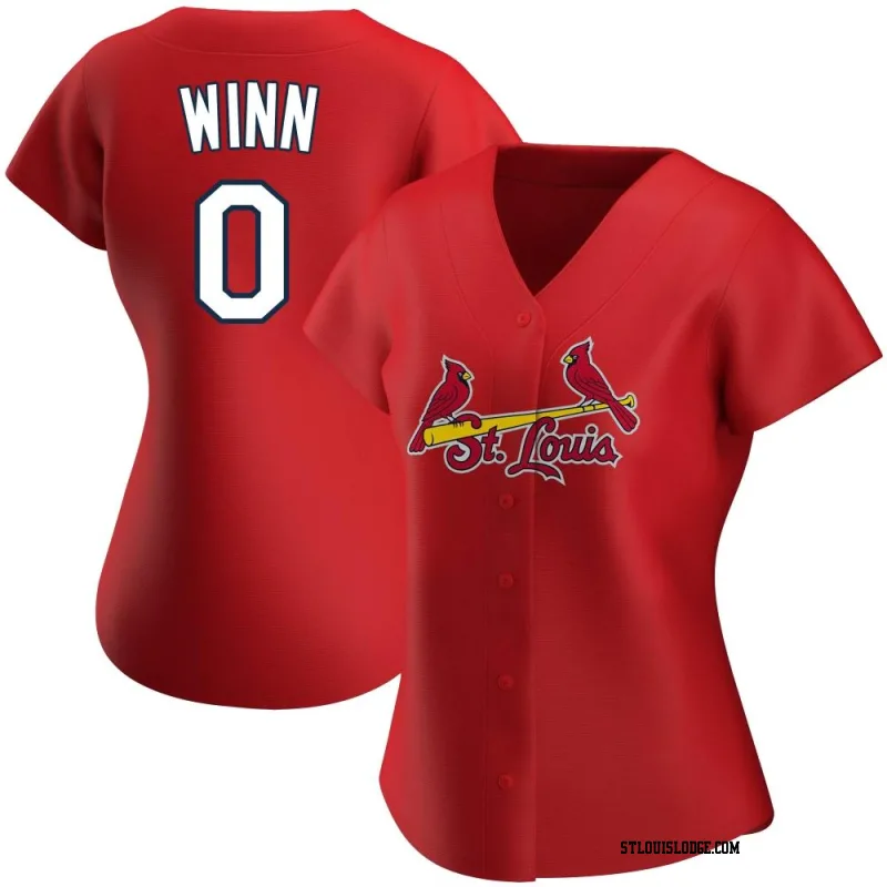 Women's St. Louis Cardinals Masyn Winn Authentic Red Alternate Jersey