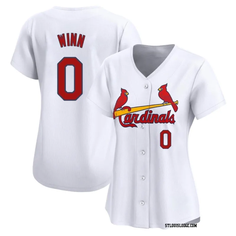 Women's St. Louis Cardinals Masyn Winn Limited White Home Jersey