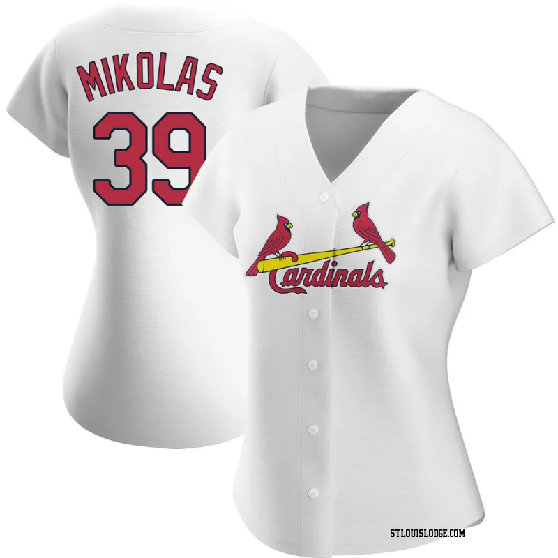 Women's St. Louis Cardinals Miles Mikolas Replica White Home Jersey