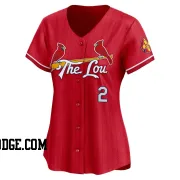 Women's St. Louis Cardinals Red Schoendienst Limited Red 2024 City Connect Jersey