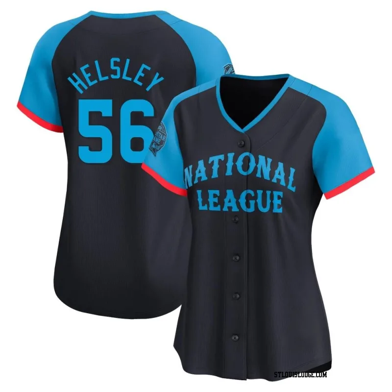 Women's St. Louis Cardinals Ryan Helsley Limited Navy National League 2024 All-Star Game Jersey