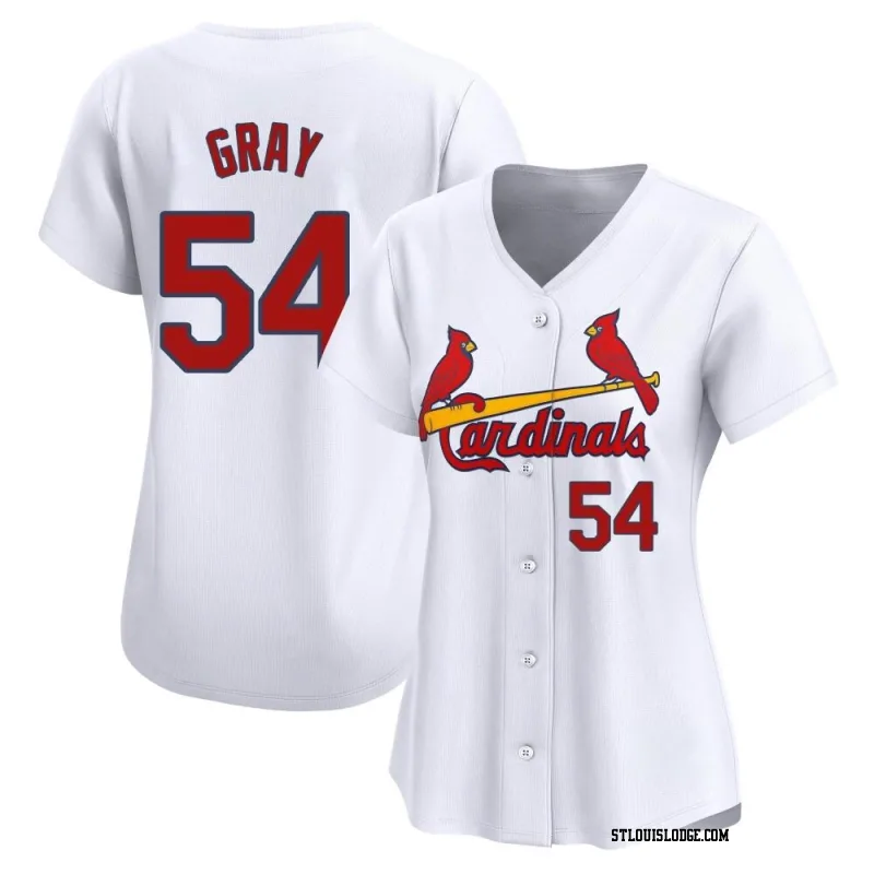 Women's St. Louis Cardinals Sonny Gray Limited White Home Jersey