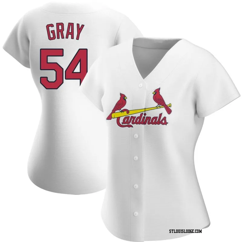 Women's St. Louis Cardinals Sonny Gray Replica White Home Jersey