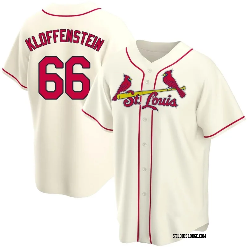 Youth St. Louis Cardinals Adam Kloffenstein Replica Cream Alternate Jersey