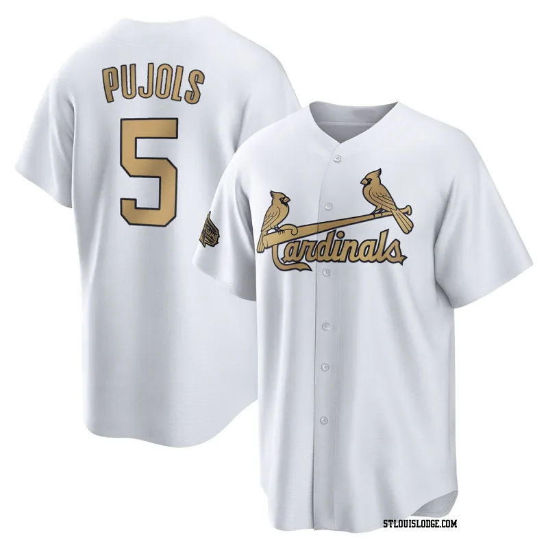 Youth St. Louis Cardinals Albert Pujols Replica White 2022 All-Star Game Jersey