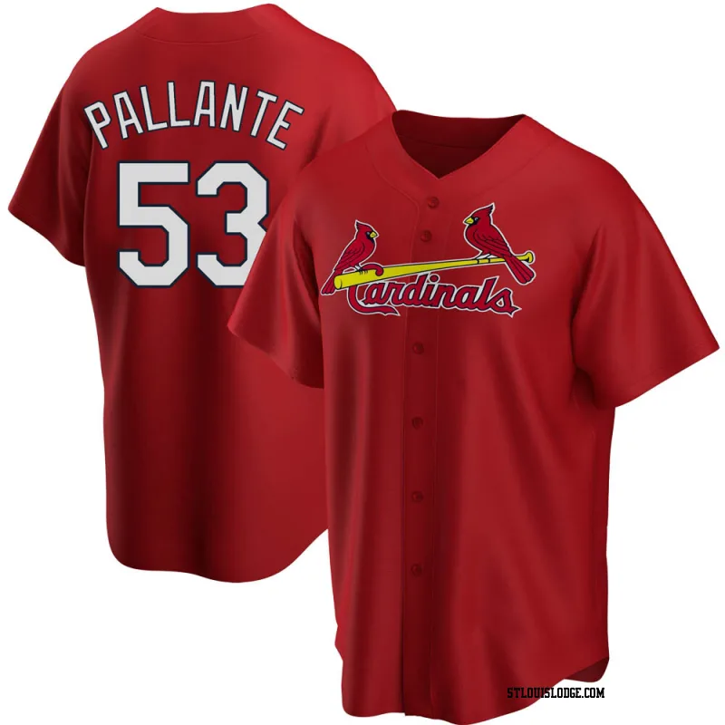 Youth St. Louis Cardinals Andre Pallante Replica Red Alternate Jersey