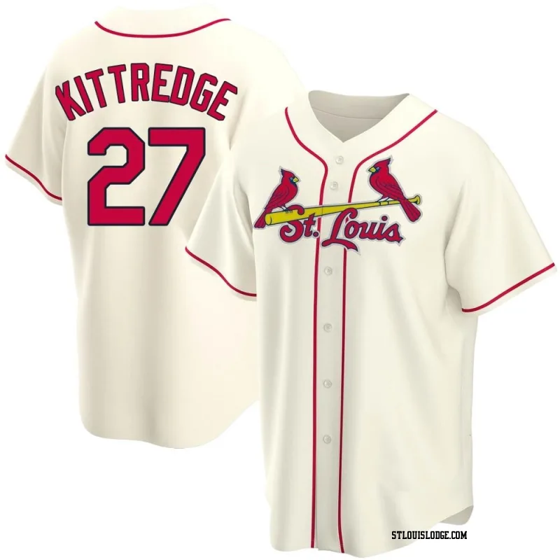 Youth St. Louis Cardinals Andrew Kittredge Replica Cream Alternate Jersey