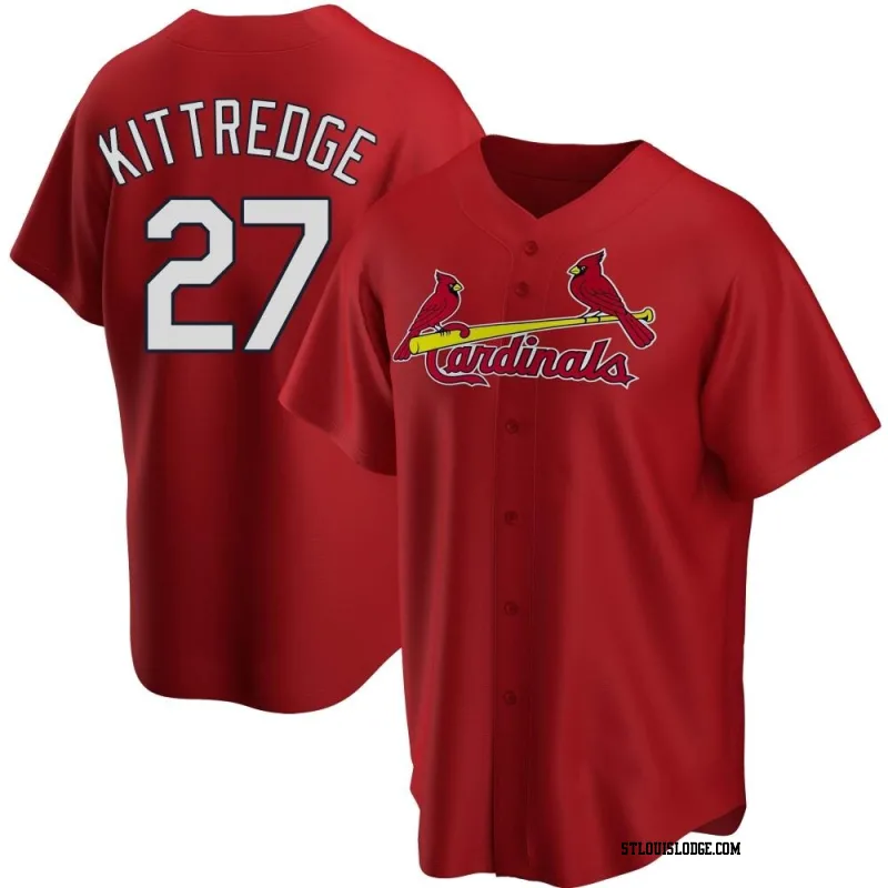 Youth St. Louis Cardinals Andrew Kittredge Replica Red Alternate Jersey