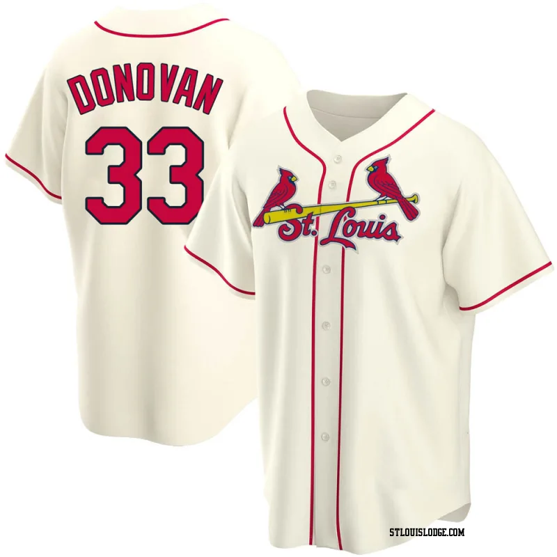 Youth St. Louis Cardinals Brendan Donovan Replica Cream Alternate Jersey