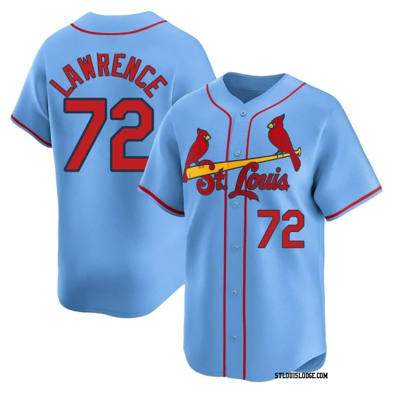 Youth St. Louis Cardinals Casey Lawrence Limited Light Blue Alternate Jersey