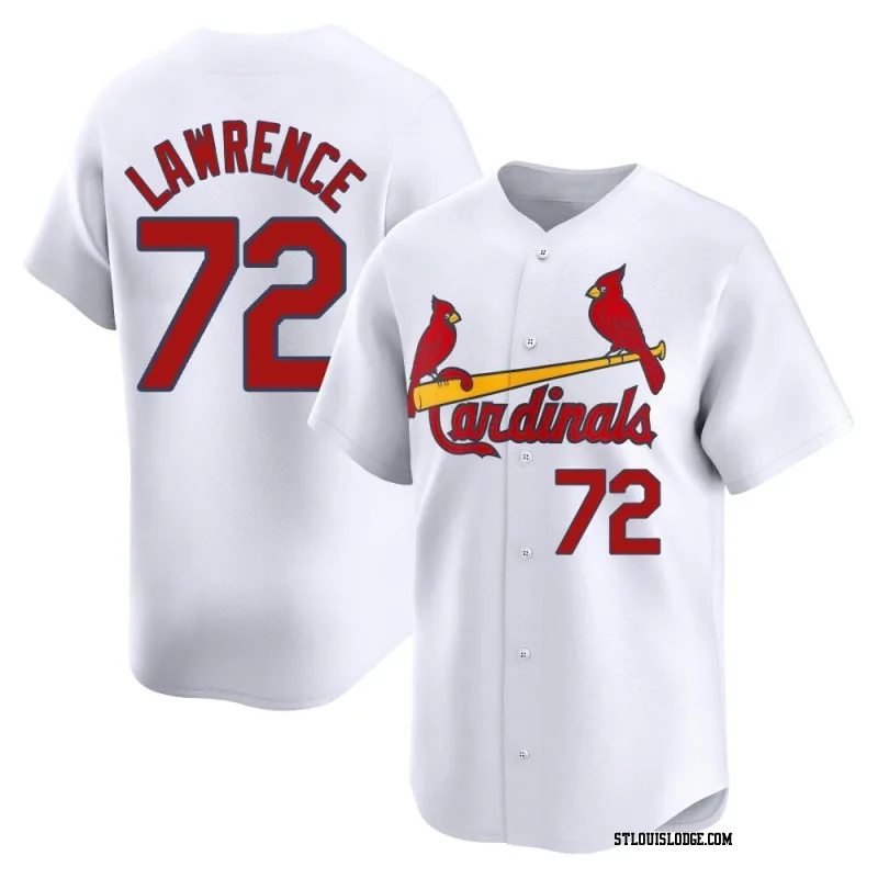 Youth St. Louis Cardinals Casey Lawrence Limited White Home Jersey