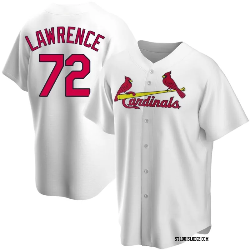 Youth St. Louis Cardinals Casey Lawrence Replica White Home Jersey