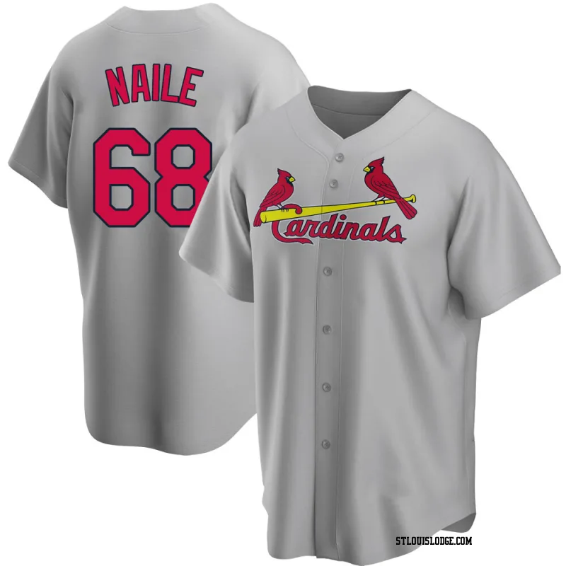 Youth St. Louis Cardinals James Naile Replica Gray Road Jersey