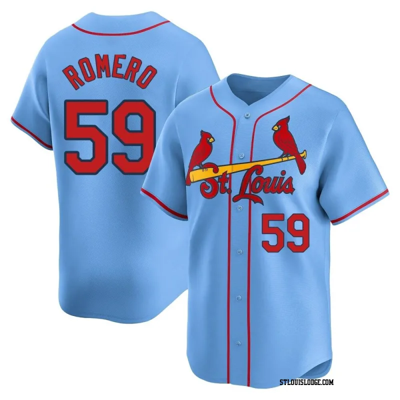 Youth St. Louis Cardinals JoJo Romero Limited Light Blue Alternate Jersey