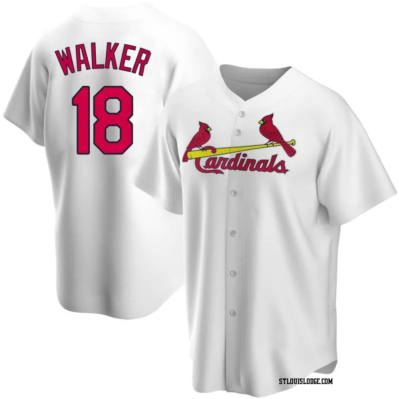 Youth St. Louis Cardinals Jordan Walker Replica White Home Jersey