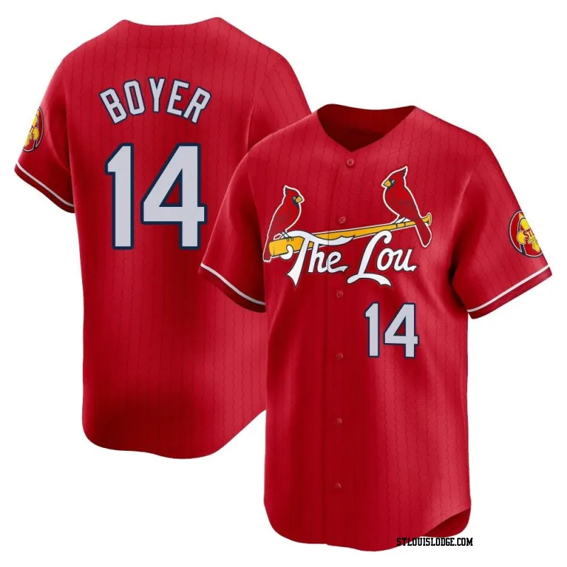 Youth St. Louis Cardinals Ken Boyer Limited Red 2024 City Connect Jersey