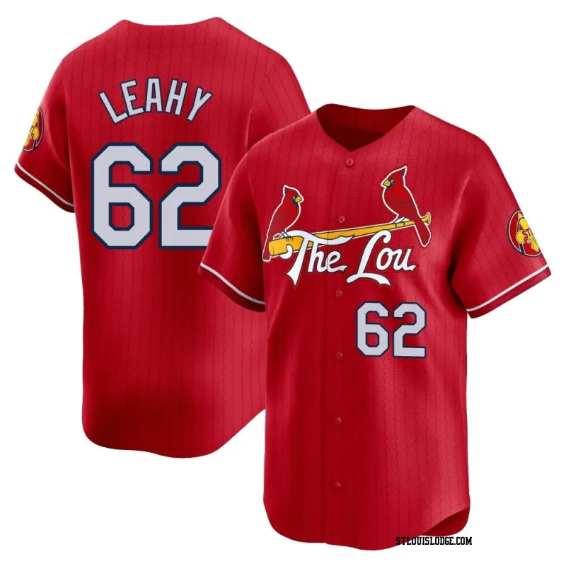 Youth St. Louis Cardinals Kyle Leahy Limited Red 2024 City Connect Jersey