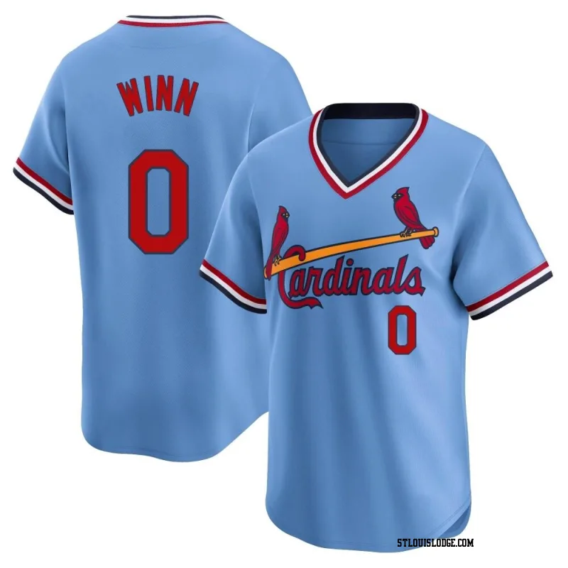 Youth St. Louis Cardinals Masyn Winn Limited Light Blue Cooperstown Collection Jersey