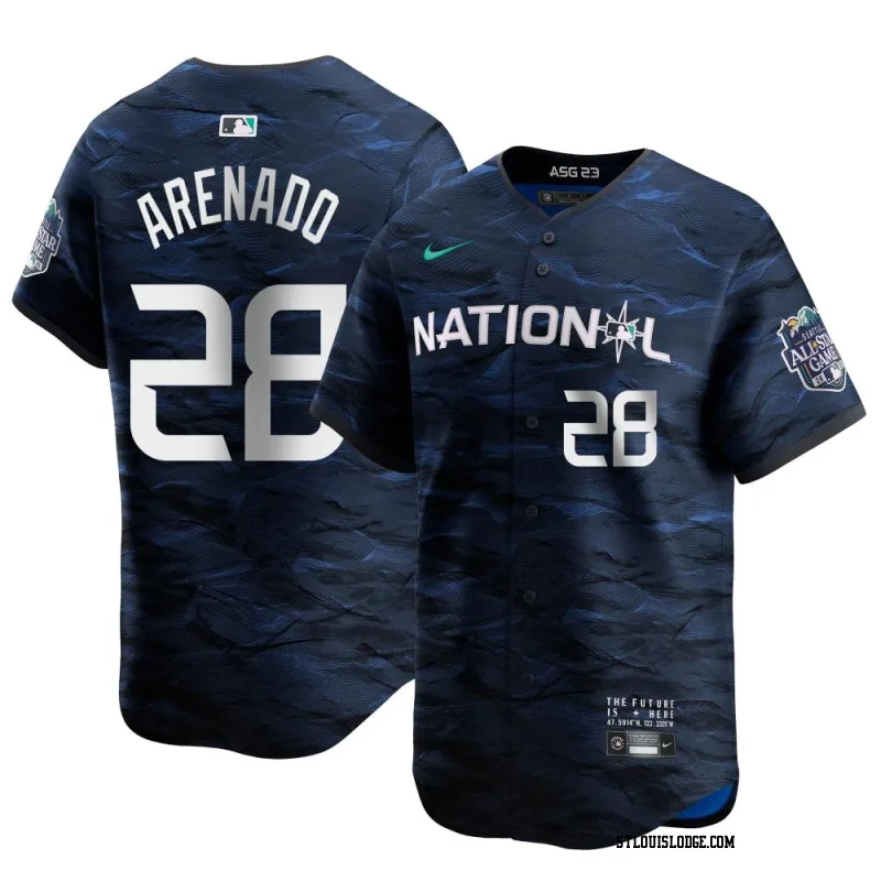 Youth St. Louis Cardinals Nolan Arenado Limited Royal National League Game 2023 All-Star Jersey