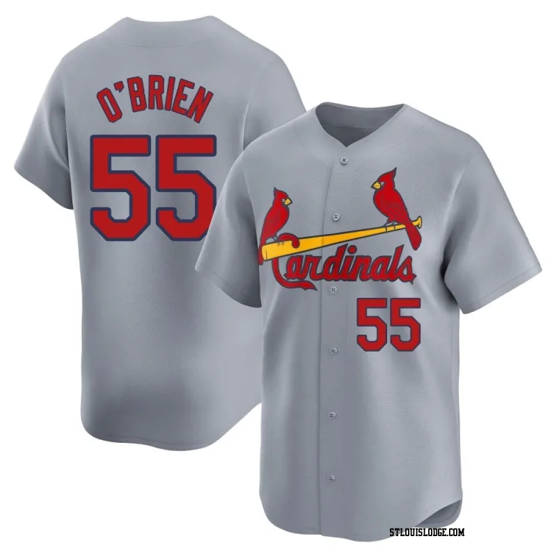 Youth St. Louis Cardinals Riley O'Brien Limited Gray Away Jersey