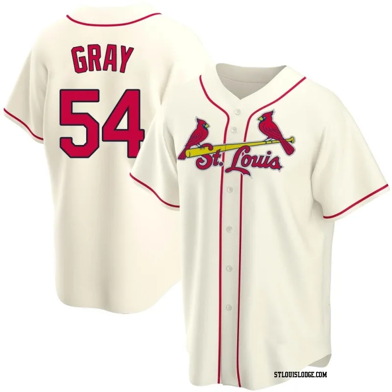 Youth St. Louis Cardinals Sonny Gray Replica Cream Alternate Jersey