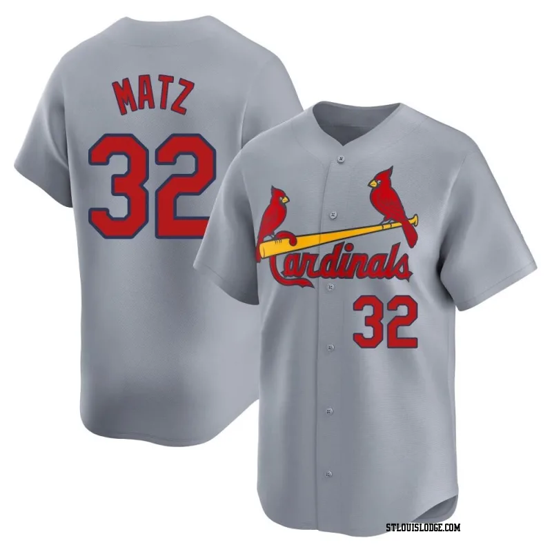 Youth St. Louis Cardinals Steven Matz Limited Gray Away Jersey