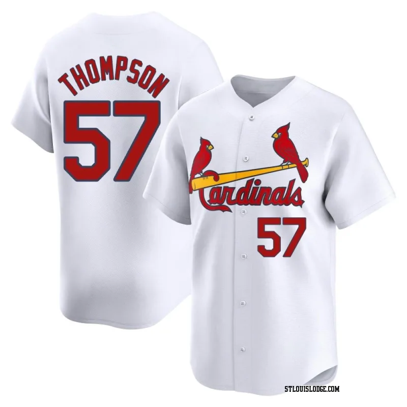 Youth St. Louis Cardinals Zack Thompson Limited White Home Jersey